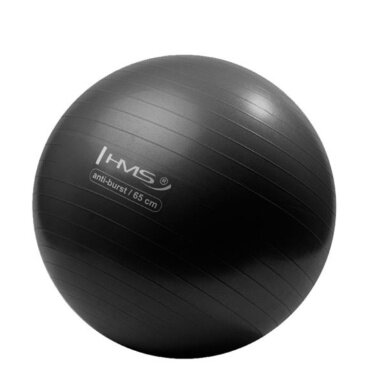 HMS Gymnastics Ball YB02N Anti-Burst 65cm - black