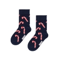 Happy Socks Daily Socks Kids Candy Cane navy blue Children - 1 Pair