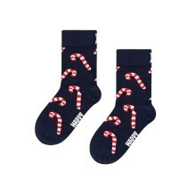 Happy Socks Daily Socks Kids Candy Cane navy blue Children - 1 Pair