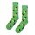 Happy Socks Daily Sock Crew Tennis Ball Green - 1 Pair