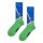 Happy Socks Daily Sock Crew Tennis Racket blue/green - 1 Pair