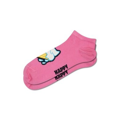 Happy Socks Daily Socks Sneaker Low Ice Cream (Ice Cream) pink - 1 pair