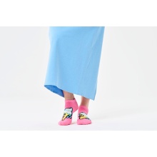 Happy Socks Daily Socks Sneaker Low Ice Cream (Ice Cream) pink - 1 pair