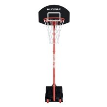 Hudora Basketball Stand Start 205 (height adjustable/stable/safe/durable) - 165cm-205cm