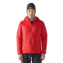 Haglöfs L.I.M Mimic II Hood Insulation Jacket (super lightweight, tear-resistant Pertex Quantum) red men's