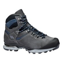 Hanwag Hiking Shoes Tatra Light Bunion GTX (Suede, waterproof, trekking, Hallux Valgus variant) asphalt grey/blue men's