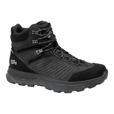 Hanwag Winter Hiking Boots Bluerstrait Mid ES (Nubuck and Suede, waterproof) black men's