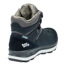Hanwag Winter Hiking Boots Bluerstrait Mid ES (Nubuck and Suede, waterproof) navy blue ladies