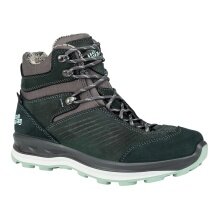 Hanwag Winter Hiking Boots Bluerstrait Mid ES (Nubuck and Suede, waterproof) petrol/mint green ladies
