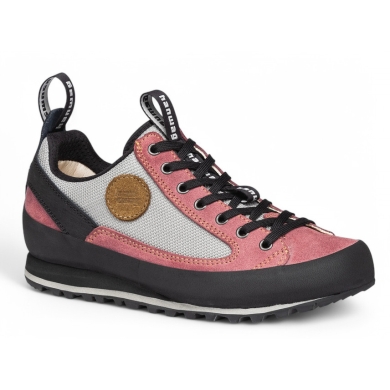 Hanwag Hiking Travel Shoes Red Dot Low LL (Suede/Synthetic) pink/grey Ladies