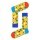 Happy Socks Daily Sock Crew Fantasy Eggs yellow 1pc