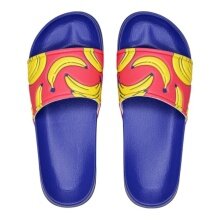 Happy Socks Bath Shoes Banana Slider dark blue/red/yellow - 1 pair