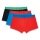 Happy Socks Underwear Boxer Shorts Solid Mix (Cotton) Multicoloured Black/Red/Blue Men's - 3 Pieces