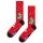 Happy Socks Daily Sock Crew Happy Holidays (Christmas Tree) red - 1 Pair