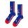 Happy Socks Daily Socks Crew Team France Football Sneakers blue - 1 Pair