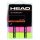 Head Overgrip Xtreme Soft 0.5mm assorted colors 12-pack clip bag