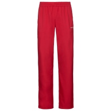 Head Tennis Pants Club (UV Protection) long red Men