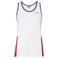 Head Tennis Tank Club white/red Girls