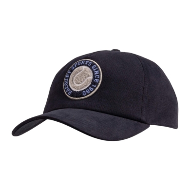 Head Baseball Snapback Cap (Mixed Fabric) navy blue - 1 piece