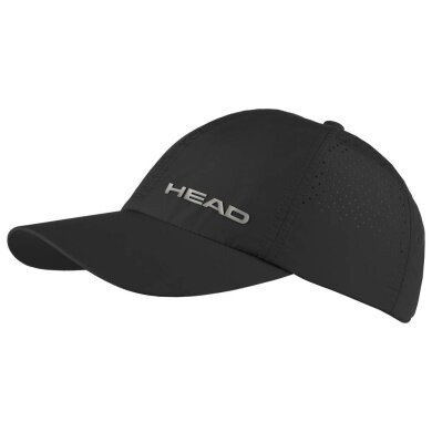 Head Cap Tennis Pro Player (UV Protection, Velcro Fastening) 2026 black Children - 1 piece