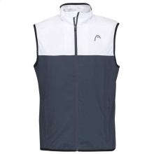 Head Tennis Vest Club 22 (cooling effect, quick-drying) navy blue/white men's