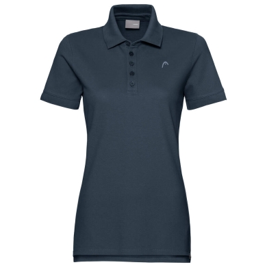 Head Leisure Polo (100% Cotton) Navy Blue Women