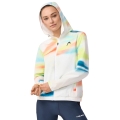 Head Hooded Jacket Blur (elastic waistband) white/multicoloured Ladies