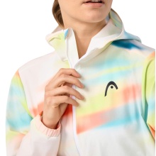 Head Hooded Jacket Blur (elastic waistband) white/multicoloured Ladies