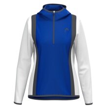 Head Club 25 Tech Hoodie (100% Polyester) 2025 royal blue/white Ladies