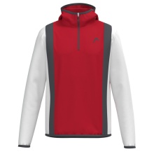 Head Hooded Sweatshirt Club 25 Tech Hoodie (100% Polyester) red/white Men's