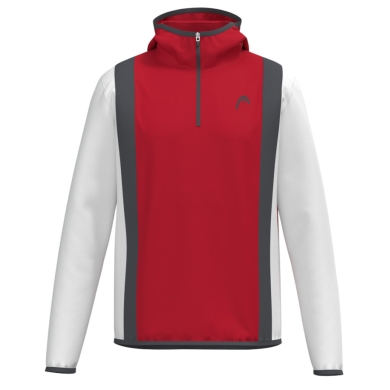 Head Hooded Sweatshirt Club 25 Tech Hoodie (100% Polyester) red/white Men's
