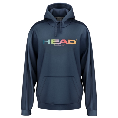 Head Rally Hoodie (Mixed Fabric) Navy Blue Men's