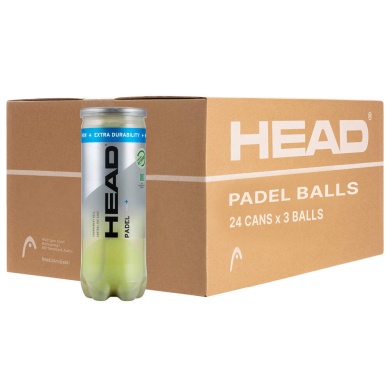 Head Padel Balls Pro+ Padel 24x3 Pack in Box