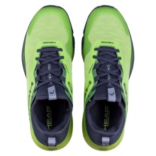 Head Padel Shoes Motion Pro 2025 lime/navy blue men's