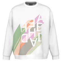 Head Pullover Rally Crewneck (mixed fabric) white/multi-coloured ladies