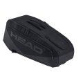Head Tennis Racket Bag Djokovic Pro X Racquet Bag L (Racket Bag, 2 Main Compartments) 2025 black 9-pack