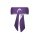 Head Headband Bandana 2026 - purple/white - 1 piece