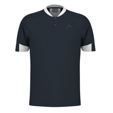 Head Tennis Polo Play Tech (Mesh Inserts, Moisture-Wicking) 2025 Navy Blue Men's