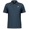 Head Tennis Polo Slice (moisture-wicking) 2025 navy blue men's