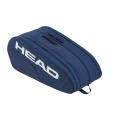 Head Tennis Racket Bag Base Racquet Bag L (Racket Bag, 3 Main Compartments) 2025 Navy Blue 9 Racket