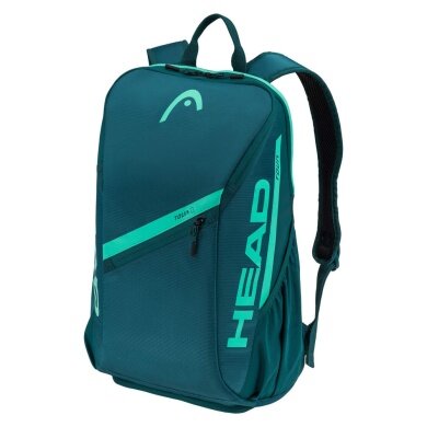 Head Tennis Rucksack Tour (Racket compartment, with shoe compartment, 25 litres) 2026 green