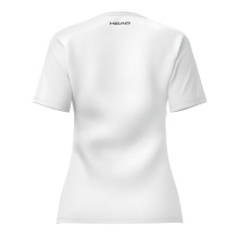 Head Tennis Shirt Club 25 Tech (100% Polyester, quick-drying) white ladies
