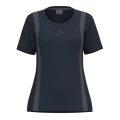 Head Tennis Shirt Club 25 Tech (Moisture Transfer Microfiber Technology) navy blue girls