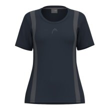 Head Tennis Shirt Club 25 Tech (Moisture Transfer Microfiber Technology) navy blue girls