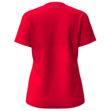 Head Tennis Shirt Club Original (quick-drying) red ladies
