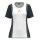 Head Tennis Shirt Club 25 Tech (Moisture Transfer Microfiber Technology) white/navy blue girls