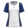 Head Tennis Shirt Club 25 Tech (Moisture Transfer Microfiber Technology) white/royal blue girls