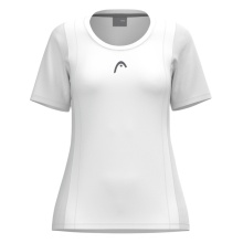 Head Tennis Shirt Club 25 Tech (Moisture Transfer Microfiber Technology) white girls