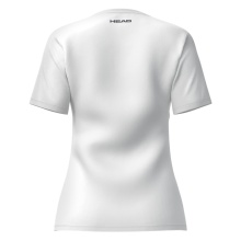 Head Tennis Shirt Club 25 Tech (Moisture Transfer Microfiber Technology) white girls