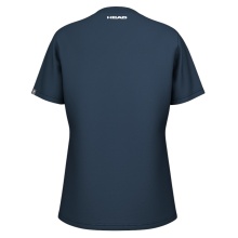 Head Tennis Shirt Lara (quick-drying) 2025 navy blue ladies